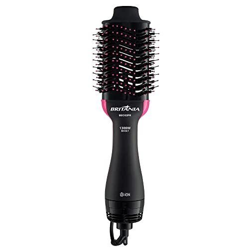 Escova Secadora Britânia BEC02PR Bivolt 4 em 1 1300W