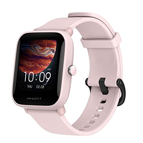 Amazfit Bip U Pro Smart Watch with Alexa Built-In for Men Women (Pink)
