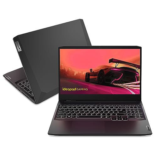 Notebook Lenovo ideapad Gaming 3 R7-5800H 8GB 256GB SSD PCIe GTX 1650 4GB 15.6" FHD Linux 82MJS00400